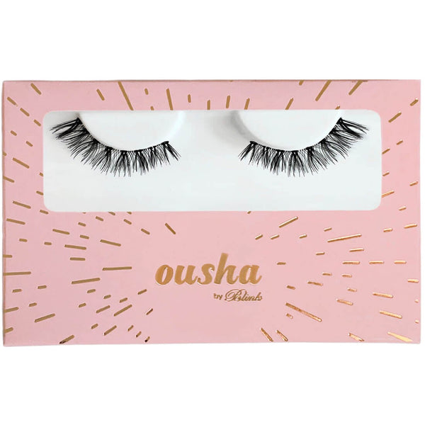 Ousha Single False Eyelashes Human Hair Natural Look No. 13, 1 Pair