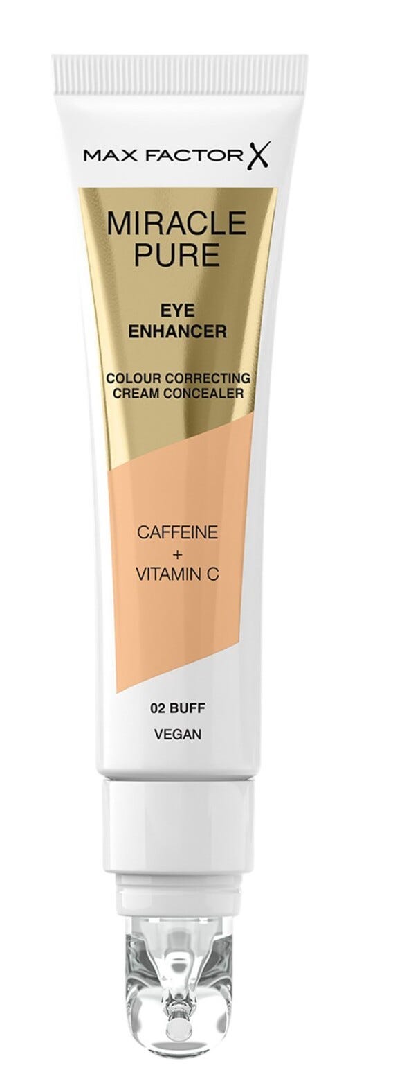 Max Factor Miracle Pure Eye Enhancer Liquid Concealer Radiant Beige 02, 10 ml