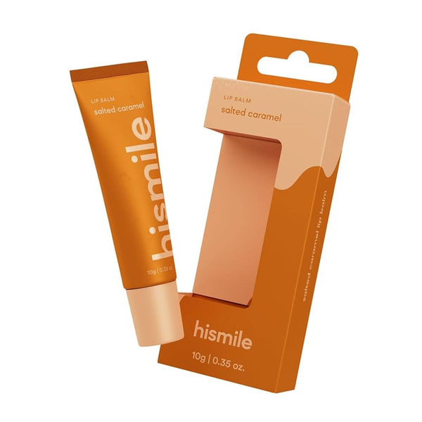 Hismile Salted Caramel Lip Balm Moisturizing Shea Butter Coconut Oil Vitamin E 10g