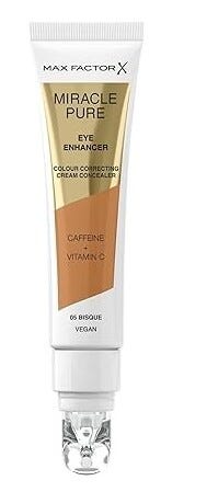 Max Factor Miracle Pure Eye Enhancer Cream Concealer Natural Finish Bisque 10 ml