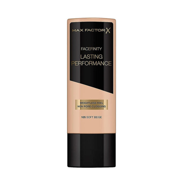 Max Factor Lasting Performance Foundation Full Coverage 105 Soft Beige