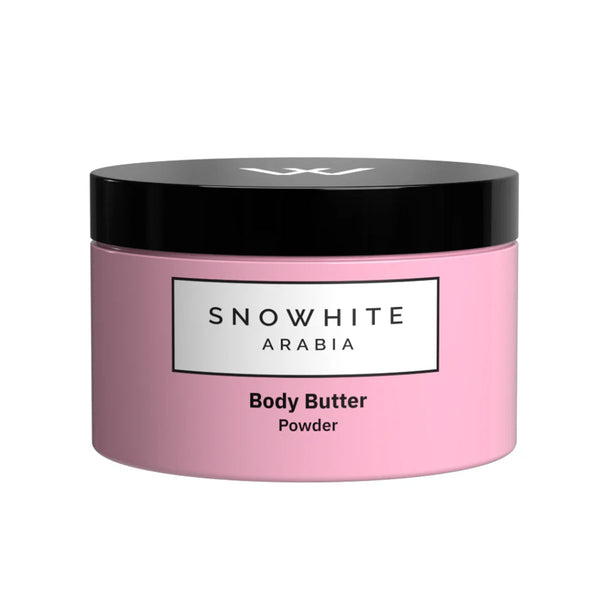 Snowhite Milky Pack Body Cream, Moisturizing Shea & Cocoa Butter, Powdery Fragrance, 200 ml