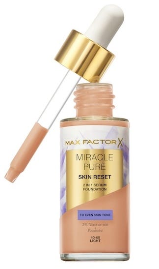 Max Factor Miracle Pure Serum Foundation 003 Light, Medium Coverage, 30 ml