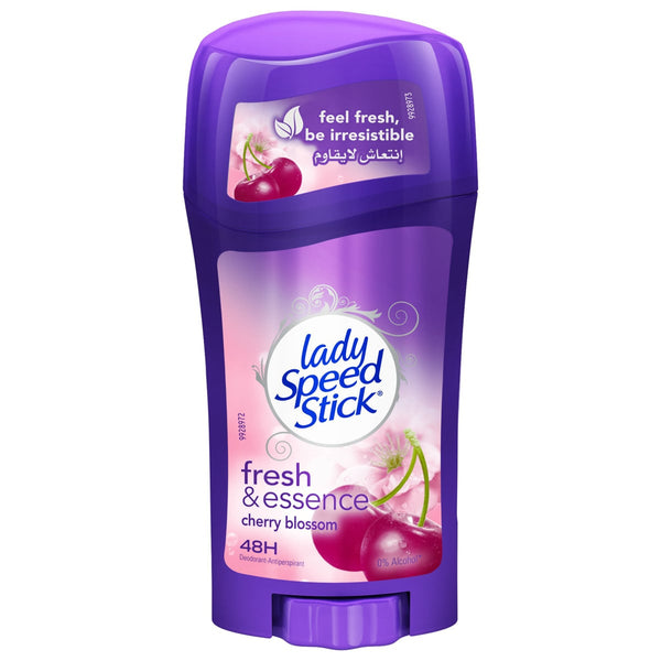 Lady Speed Stick Deodorant Stick Cherry Blossom 48-Hour Odor and Wetness Protection 65 g
