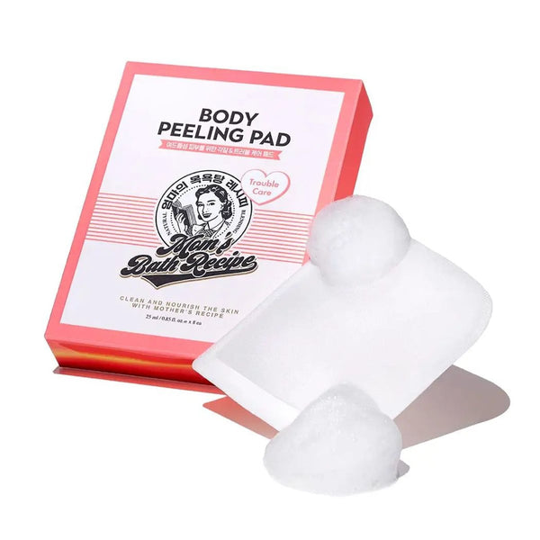 Mom'S Bath Body Peeling Pad Gentle Exfoliating Natural Exfoliants 25 ml