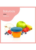 Babymoov Babybols Airtight Baby Food Containers, Graduated Polypropylene, 6 x 180 ml