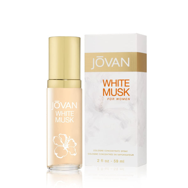 Jovan White Musk Cologne Floral Fragrance Black Musk