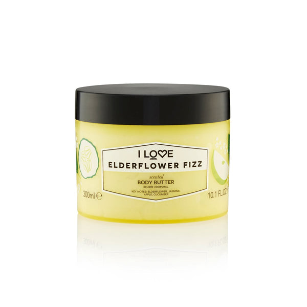 I LOVE Body Butter Elderflower Fizz Shea Butter Coconut Oil 330 ml