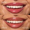 NYX Professional Makeup Lip I.V. Hydrating Gloss Stain Wet Shine Vitamin-Infused Drippin' In Rose