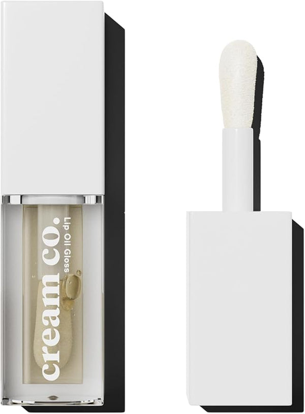 Cream Co Vanilla Gloss Lip Oil Non-Sticky Moisturizing Glossy Finish Vanilla Aroma 1 Pc