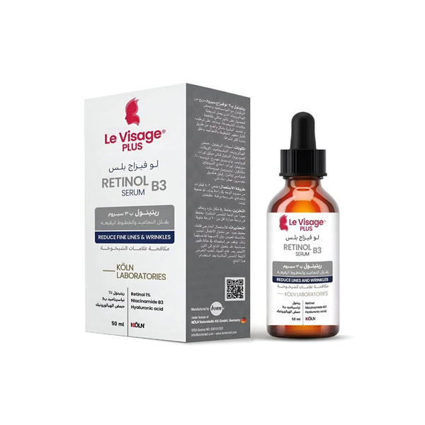 Le Visage Plus Retinol B3 Facial Serum with Vitamin B3, 50 ml
