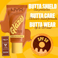 NYX Professional Makeup Buttermelt Glaze Soft Glow Skin Tint SPF 30, Niacinamide, Glowy Finish