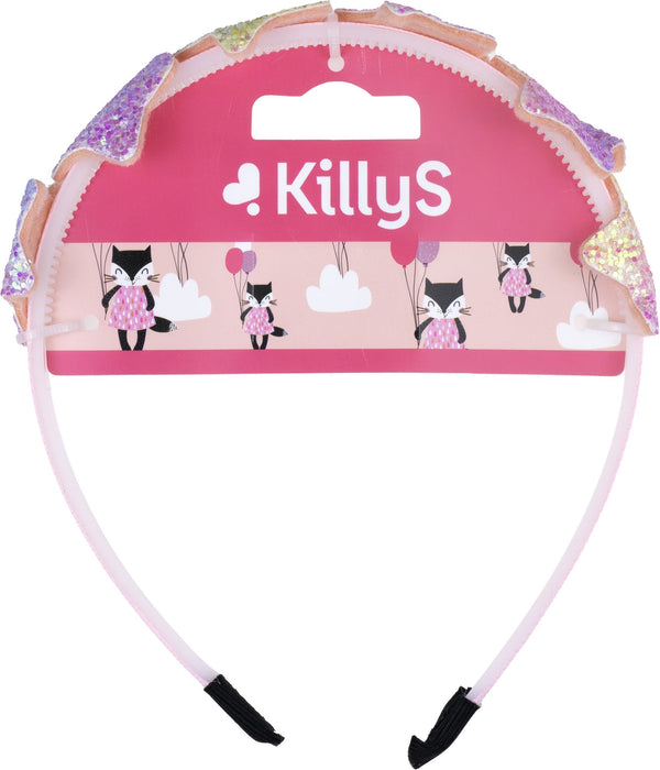 KillyS Kids Headband Colorful Glitter Stars Flexible Hair Accessory