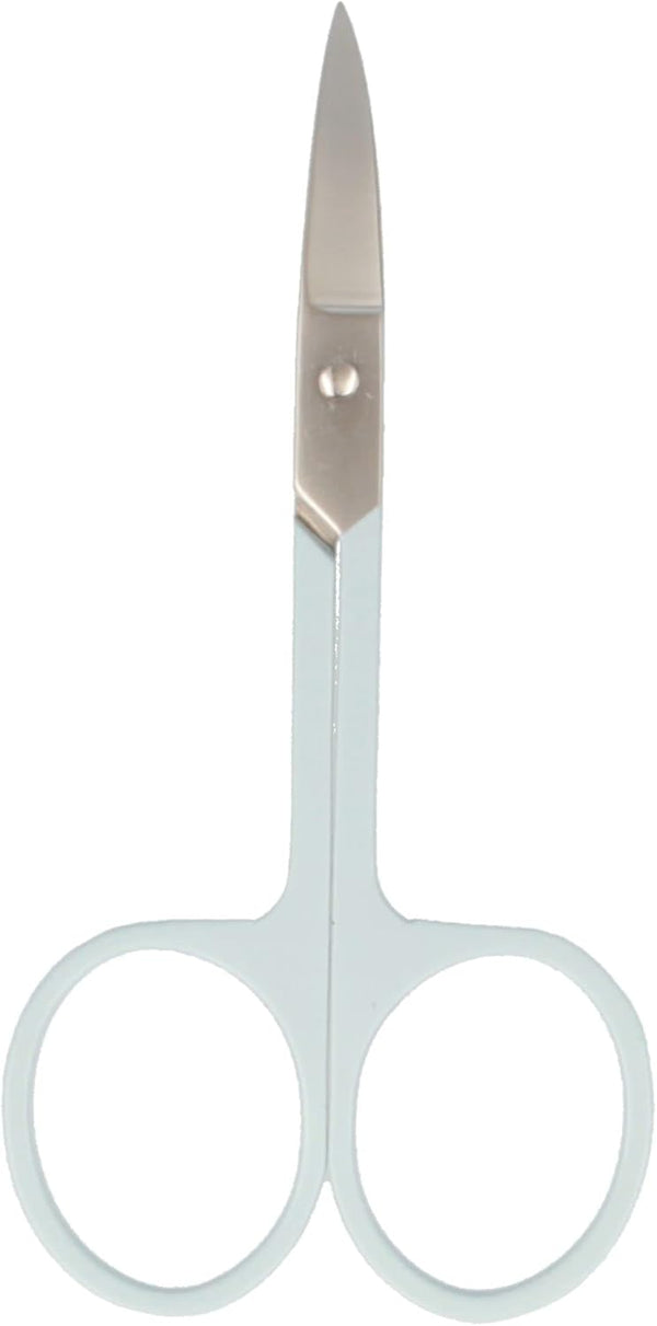 PARSA Beauty LOV.U Nail Scissors Curved Blades Hardened Nickel-Plated Steel Mint