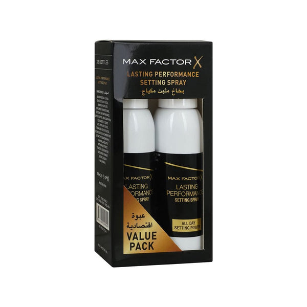 Max Factor Lasting Performance Setting Spray Value Pack, 2 Pieces