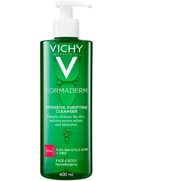 Vichy Normaderm Phytosolution Face Cleansing Gel Salicylic Acid Oily Skin 400ml