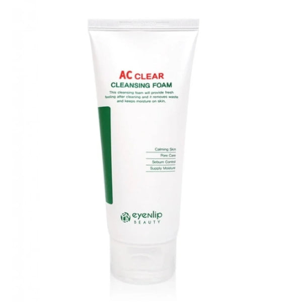 Eyenlip AC Clear Foam Cleanser, Sebum-Control Facial Wash, 150 ml