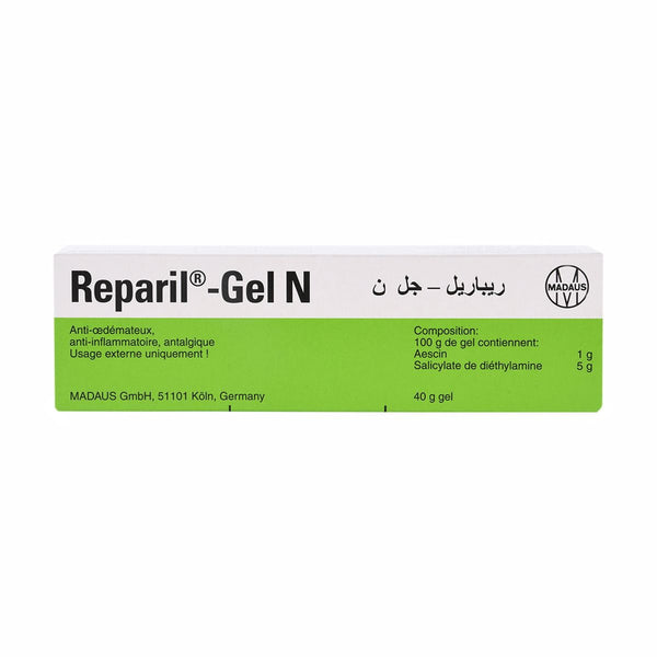 Reparil Gel N Topical Gel Aescin Diethylamine Salicylate