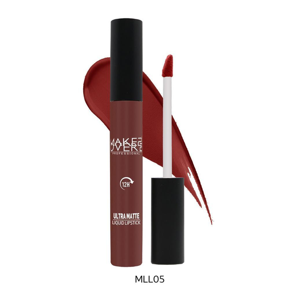 Makeover22 Ultra Matte Liquid Lipstick MLL05 Creamy Matte Finish