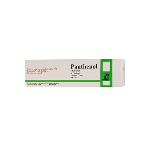 Panthenol Moisturizing Cream, Pro-Vitamin B5, 50 g