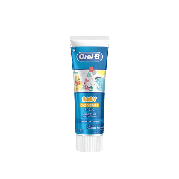 Oral-B Baby Toothpaste Winnie Pooh Fluoride Formula