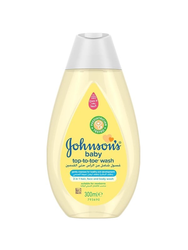 Johnson's Baby Top-To-Toe Wash Gentle No-Tears Formula 300 ml