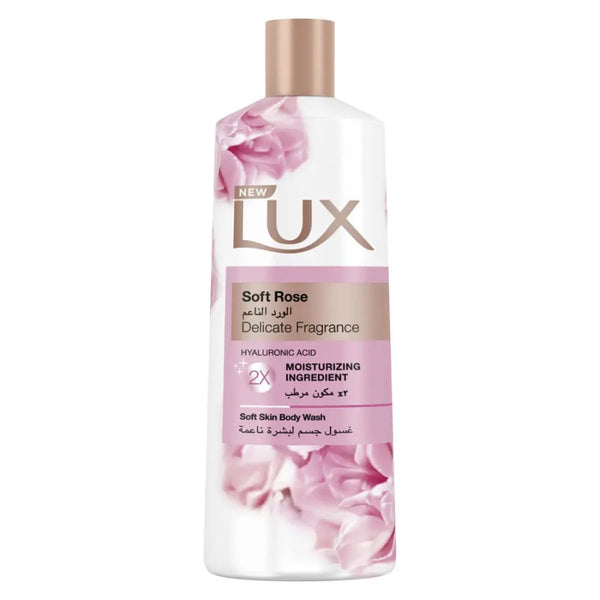 Lux Body Wash Soft Rose Shower Gel Hyaluronic Acid 500ml
