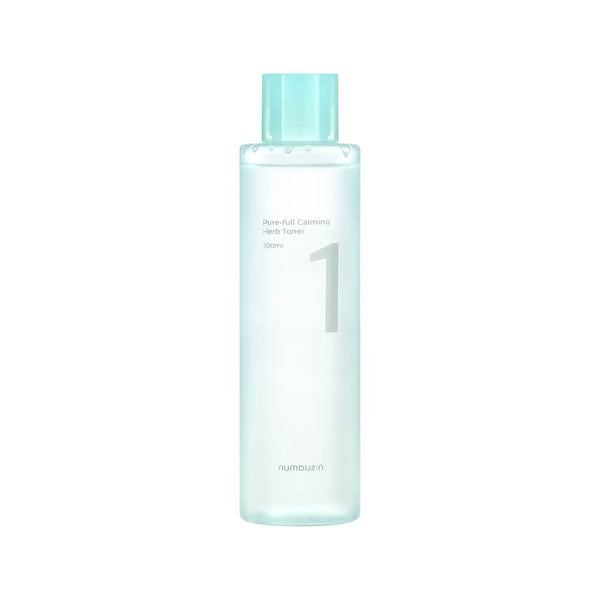 numbuzin No. 1 Pure-Full Calming Herb Toner, Watery Cica Formula, 300 ml