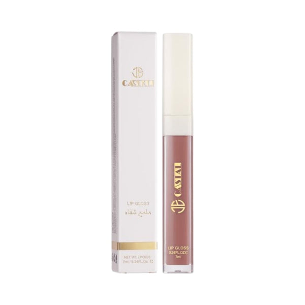 Castal Lip Gloss 235 Pearly Pink Color-Changing Hyaluronic Acid Shine