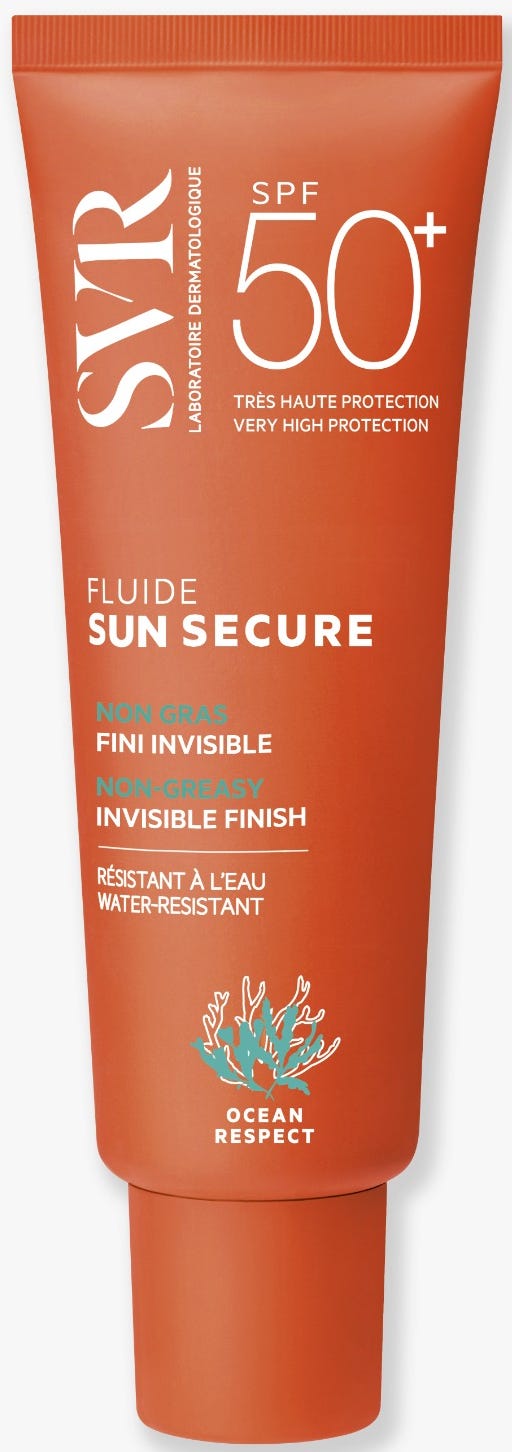 SVR Sun Secure Fluid SPF50+ Sunscreen Cream Invisible Finish 50 ml