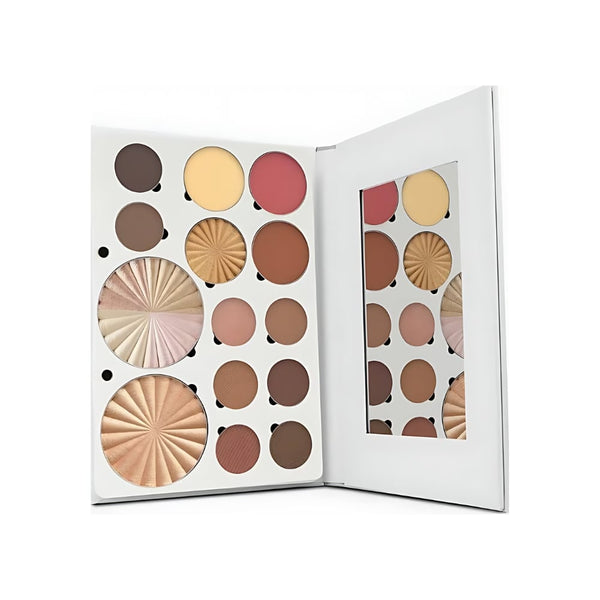 Red Apple 4-in-1 Face Contour Palette No. 2 Highlighter Blush Brow Powder Contour