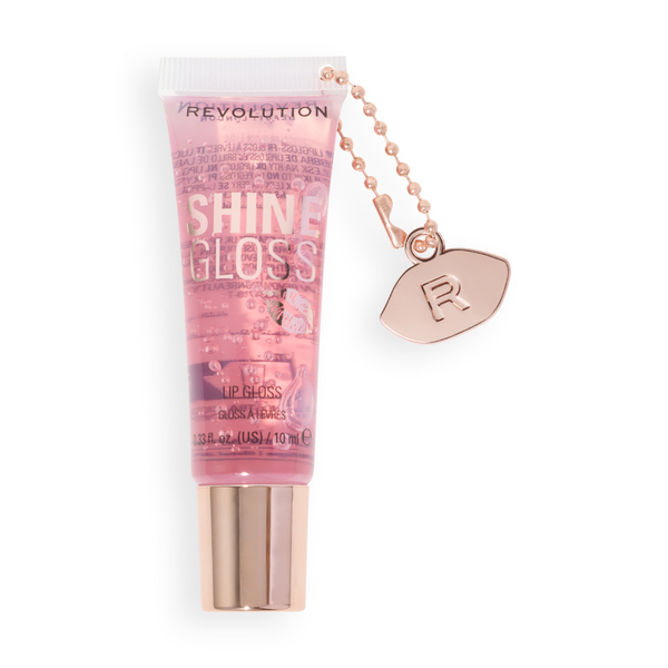 Revolution Shine Lip Gloss Lightweight Glossy Finish Pink Marshmallow