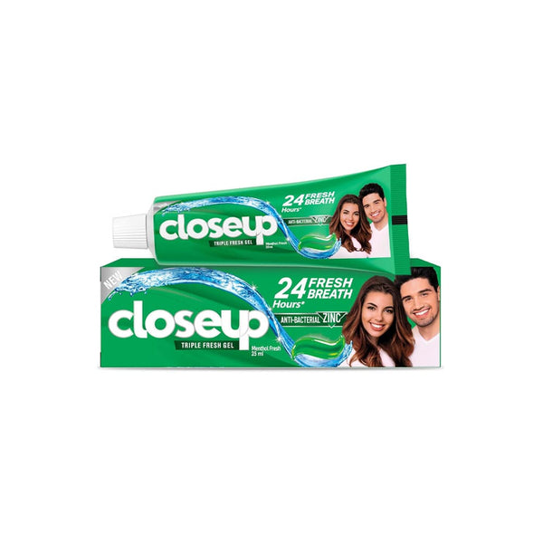 Closeup EverFresh Toothpaste Mint Fresh Gel Micro-Crystals 25 ml