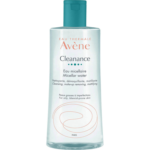 Avene Cleanance Micellar Water Facial Cleanser Fragrance-Free Oily Skin 400 ml