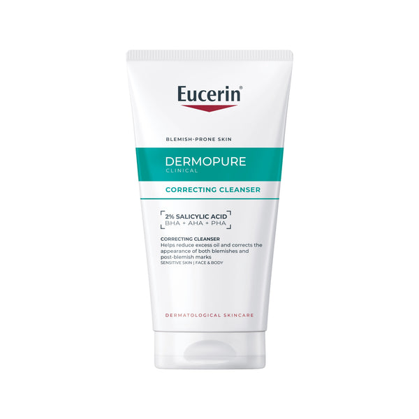 Eucerin DERMOPURE CLINICAL Correcting Cleansing Gel with 2% Salicylic Acid