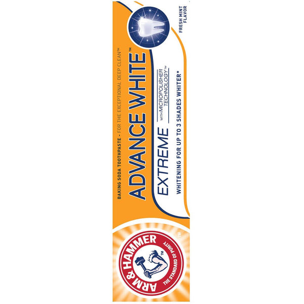 Arm & Hammer Advance White Extreme Toothpaste Fluoride Tartar Control 75ml