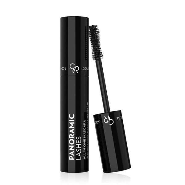 Golden Rose Panoramic Lashes All In One Mascara Volume Length Definition Black