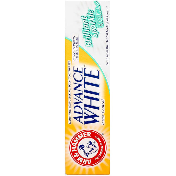 Arm & Hammer Brilliant Sparkle Fluoride Toothpaste Baking Soda Tartar Control 115g