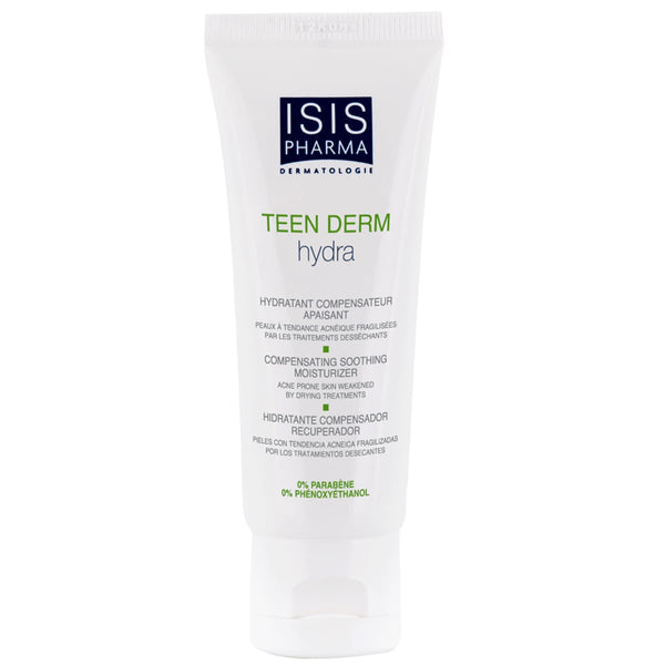 ISIS Pharma Teen Derm Hydra Soothing Moisturizer Cream for Oily Skin 40 ml