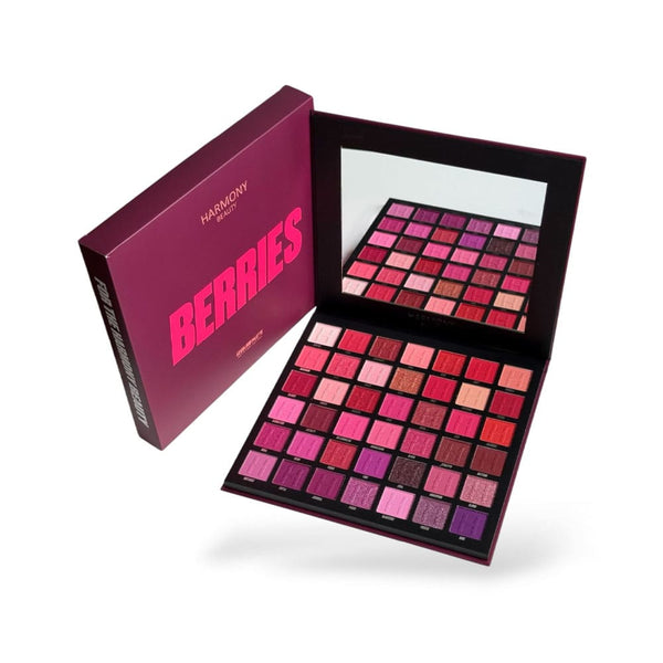 Harmony Beauty Berries Eyeshadow Palette Matte Shimmer Metallic 42 Colors