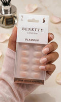 Benetty London Glamour Adhesive Artificial Nails, 24 Pieces, No. F15-23