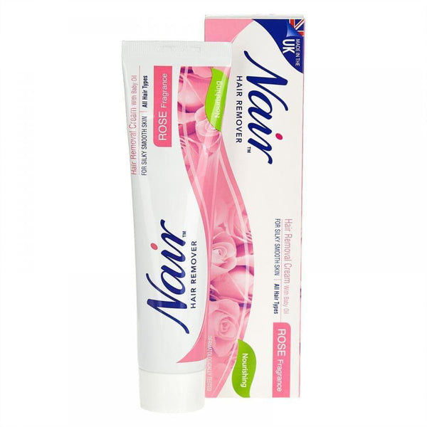Nair Hair Removal Cream Rose Scent Moisturizing Formula