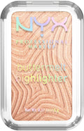 NYX Professional Makeup Buttermelt Highlighter Powder, Glaze It Butta Pearlescent Shimmer, 1 Pc