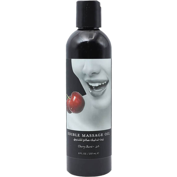 Earthly Body Edible Massage Oil Cherry