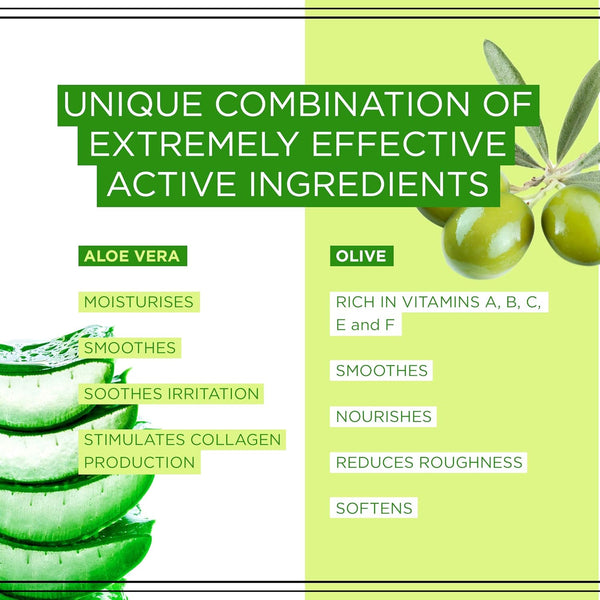 Eveline Extra Soft Aloe Vera Face & Body Moisturizing Cream Lightweight Formula 175ml