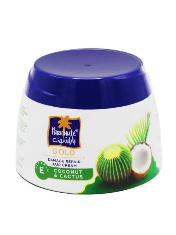 Parachute Addict Coconut & Aloe Vera Hair Cream Moisturizing Anti-Frizz Care 140ml