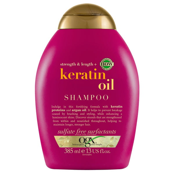 OGX Anti-Breakage Keratin Oil Shampoo with Keratin Proteins and Argan Oil