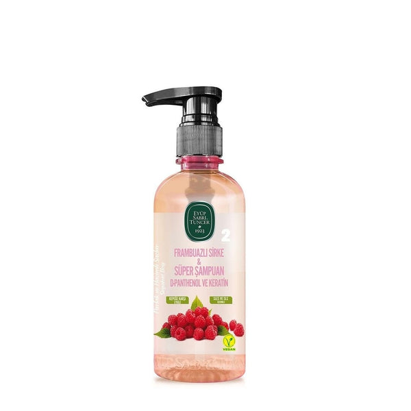 Ayub Sabry Tuncer Hair Shampoo Raspberry Vinegar Extract Panthenol Keratin 100ml