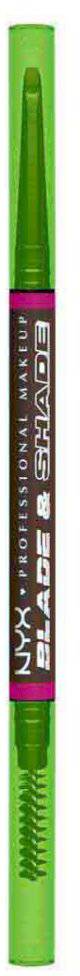 NYX Professional Makeup Blade & Shade Dual-Edged Brow Pencil Espresso