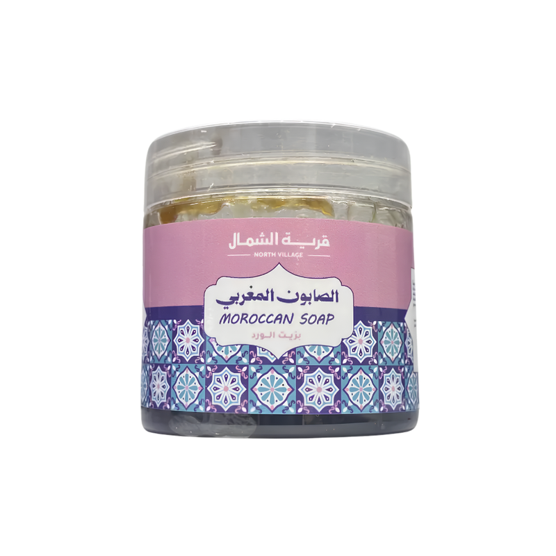 Rose Oil Soap Bar, Moroccan Traditional Care, Fragrant Rose Scent